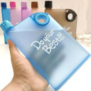 350ML NoteBook Style Portable Water Bottle