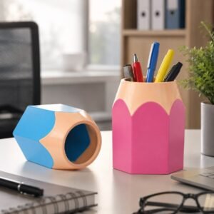 Pencil Shape Table Stationery Organiser (Mix/Random colour)
