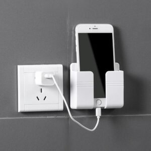 Self Adhesive Remote/Mobile Phone Holder (White color only)