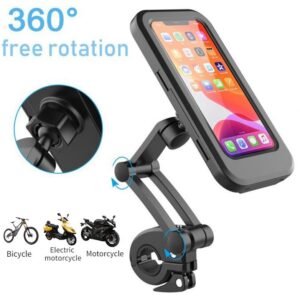 Rs. 580each - Waterproof Magnetic Large Size 🧲 BikeCycle Rotating Mobile Holder with Box Packing (Discount on 100pcscrtn)