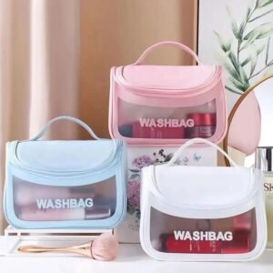 Rs. 380each - 🇨🇳 Imported Luxury RoundFlip WashBag Toiletry and Cosmetics Organizer Bag (MixRandom colour) Discount on 360pcscrtn