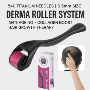 Rs. 100each - 540 Titanium Needles Derma Roller with Box (0.5mm Length Size)