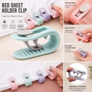 Rs. 15010pcs - New Pack of 10pcs BedSheet Clips (Grey only) Discount on 100sets