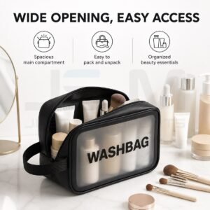 Rs. 400each - 🇨🇳 Imported WashBag Large Capacity Cosmetics Jewellery Bag (Discount on 130pcscrtn)