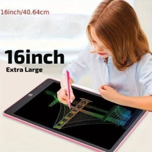 Price Drop Reusable Kids Writing Tablet with Box Packing 12inches was 420 now @ Rs. 380each 16inches was 850 now @ Rs. 750each