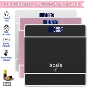 Rs. 1025each - 180kg Mirror iScale Multipurpose BodyKitchen Weight Scale with Box Packing (MixRandom colour) Discount on 20pcscrtn