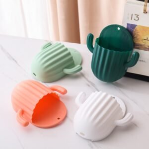 🌵 Cactus Large Size Wall Self Adhesive Organizer (MixRandom colour)