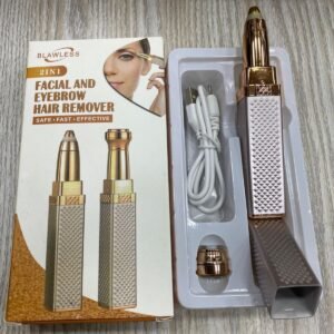 Rs. 550each - New Premium Square 2in1 EyeBrow and Facial Hair Remover with Box Packing (Discount on 100pcscrtn)