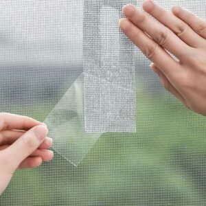 Rs. 50each - 🔥 2 Meter approx Mesh Window NET Repairing Self Adhesive Tape Roll (Discount on Quantity)