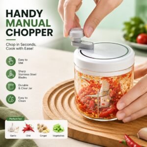 Rs. 400each - New 400ml 3Blades Handy Vegetable Chopper